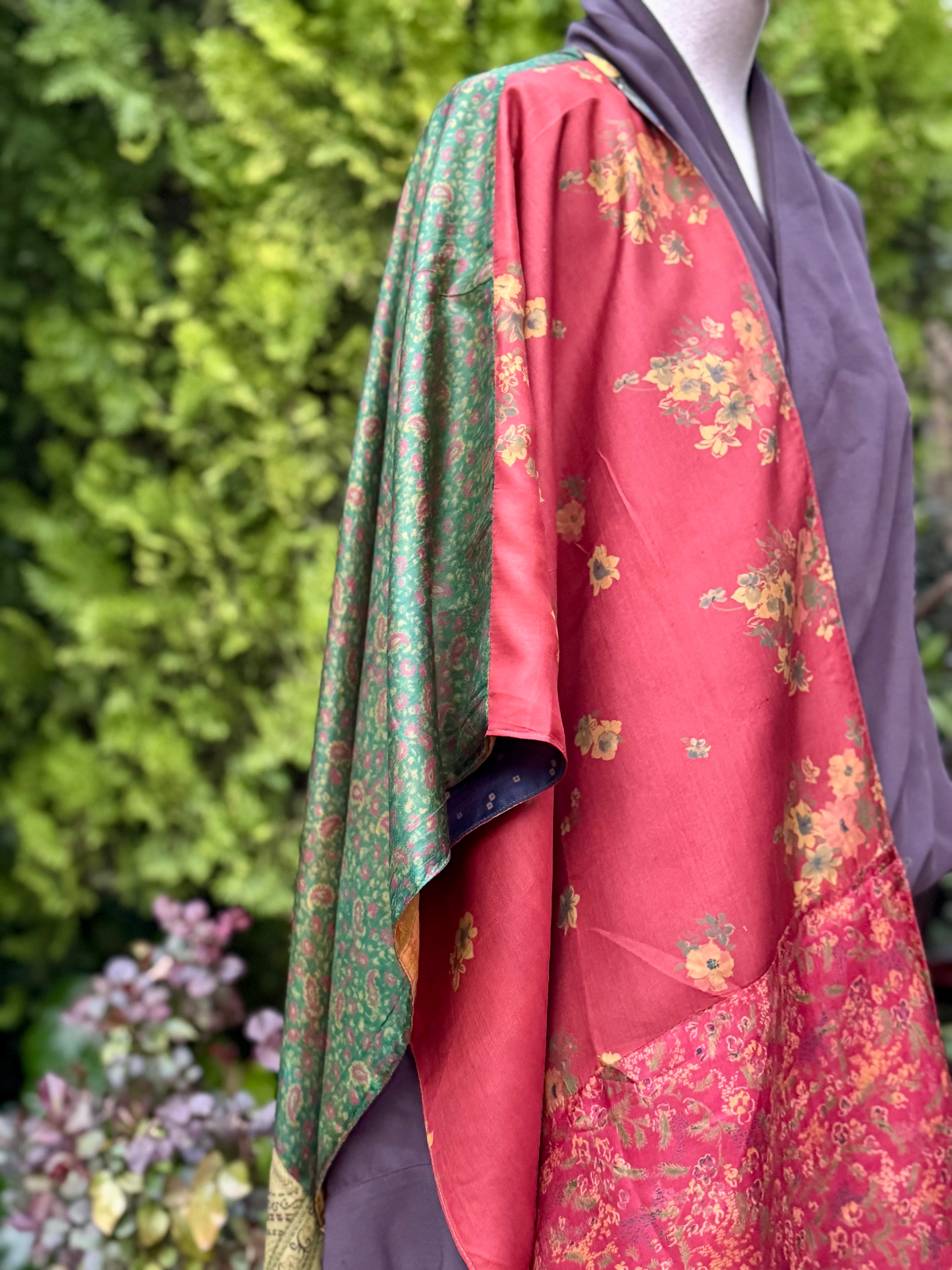 Pañuelos de seda y de lana